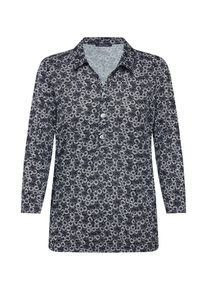 Marc O'Polo Marc O'Polo, Damen Shirt 'T-SHIRTS LONG SLEEVE', Schwarz / Weiß