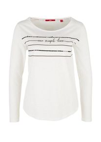 s.Oliver RED LABEL, Damen Shirt, Schwarz / Wei&szlig;