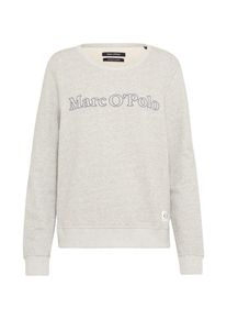 Marc O'Polo Marc O'Polo, Damen Pullover 'Retro print', Graumeliert