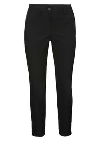 sheego Basic, Damen Bengalin-Stretchhose 'Die Schmale', Schwarz