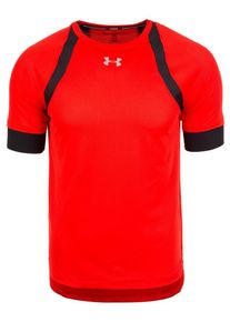 Under Armour, Herren Laufshirt 'Hexdelta', Rot / Schwarz