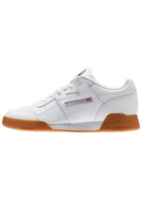 Reebok CLASSIC, Herren Sneaker 'WORKOUT PLUS', Cognac / Wei&szlig;