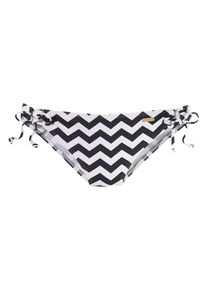 Lascana, Damen Bikini Hose, Schwarz / Weiß