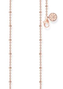 Thomas Sabo, Damen Silberkette 'KK0004-415-40-L45v', Rosegold