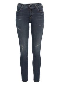 Replay, Damen Jeans 'LUZ HYPERFLEX', Dunkelblau