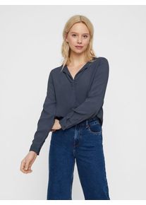 Véro Moda VERO MODA, Damen Bluse, Taubenblau