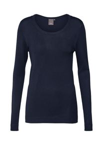 Ichi, Damen Pullover 'MAFA O LS', Dunkelblau