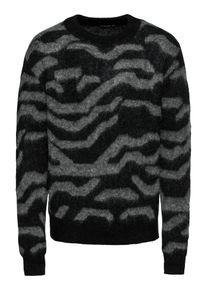 Tiger Of Sweden, Herren Pullover 'Nocks', Grau / Schwarz