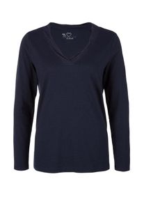 s.Oliver RED LABEL, Damen Jerseyshirt, Nachtblau