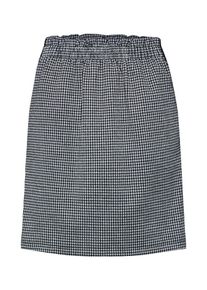 Tom Tailor Denim, Damen Rock, Schwarz / Weiß