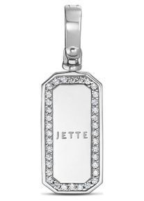 JETTE, Damen Charm, Silber / Weiß
