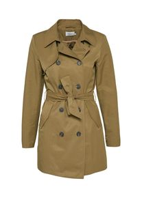 Only, Damen Langer Trenchcoat, Oliv