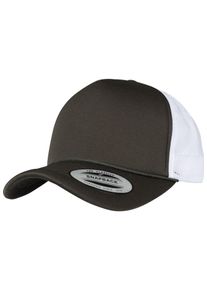 Flexfit, Damen Cap 'Foam Trucker Curved Visor', Schwarz / Wei&szlig;