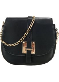Pieces, Damen Tasche 'Margrette', Schwarz