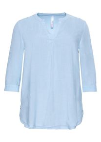 sheego Casual, Damen Tunika, Hellblau