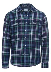 Pepe Jeans, Herren Hemd 'CLIFFORD', Blau / Gr&uuml;n