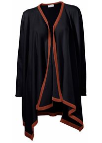 Heine, Damen RICK CARDONA by Heine Cardigan in figurumspielender Form, Marine / Braun