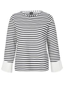 s.Oliver BLACK LABEL, Damen Shirt, Schwarz / Wei&szlig;