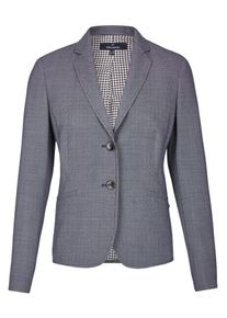 Daniel Hechter, Damen Blazer, Taubenblau / Wei&szlig;