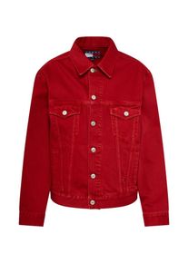 Tommy Jeans, Damen Denimjacke, Rot