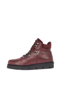 Bianco, Damen Boots, Burgunder / Schwarz
