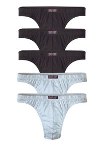 H.I.S. H.I.S, Herren String, Schwarz / Wei&szlig;