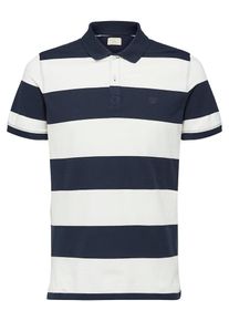 Selected Homme, Herren Klassisches Poloshirt, Blau / Weiß