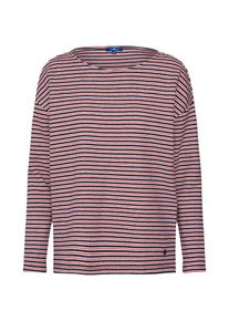 Tom Tailor, Damen Pullover, Navy / Rot