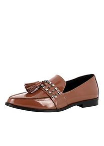 Evita, Damen Slipper 'FILIPA', Chamois