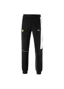 Puma, Herren Pants 'Ferrari', Schwarz / Weiß