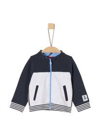s.Oliver Junior, Mädchen Sweatjacke, Nachtblau / Grau