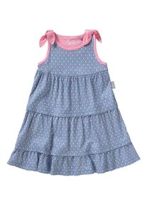 Sigikid, Mädchen Kleid, Taubenblau / Hellpink