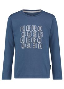 Noppies, Langarmshirt 'Talbot', Blau / Grau