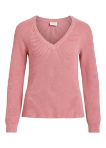 Vila, Damen Pullover, Altrosa