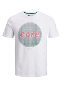 Jack & Jones JACK & JONES, Herren T-Shirt, Pastellgrün / Hellrot / Weiß