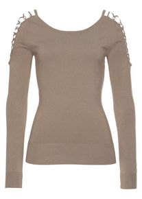 Melrose, Damen Pullover, Hellbeige