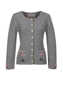 Stockerpoint, Damen Jacke 'Valetta', Dunkelgrau / Grün / Pink
