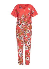s.Oliver RED LABEL, Damen Jumpsuit, Mischfarben / Pastellrot
