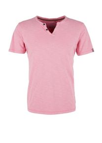 s.Oliver RED LABEL, Herren Lässiges Slub Yarn-Shirt, Pinkmeliert