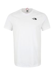 The North Face, Herren T-Shirt 'Red Box', Neonrot / Schwarz / Weiß