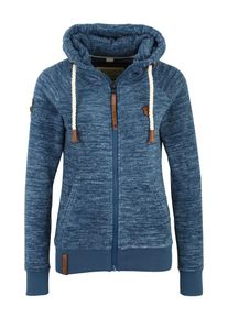 Naketano, Damen Fleecejacke, Blaumeliert