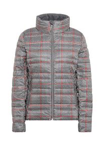 Tom Tailor, Damen Steppjacke, Rot / Schwarz / Wei&szlig;