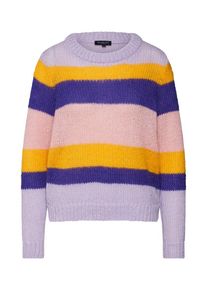 Selected Femme, Damen Pullover, Gelb / Flieder / Mischfarben