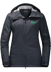 Jack Wolfskin, Damen Softshelljacke 'GRAVITY FLEX WOMEN', Dunkelgrau