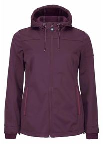 Polarino, Damen Softshelljacke, Pflaume