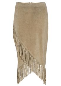 Apart, Damen Lederrock, Camel