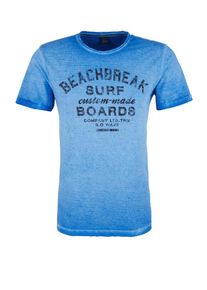 s.Oliver RED LABEL, Herren T-Shirt, Blau / Hellblau