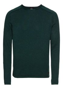 BOSS, Herren Pullover 'Amiroy', Dunkelgr&uuml;n