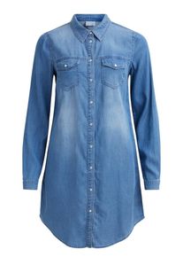 Vila, Damen Jeanskleid, Blue Denim