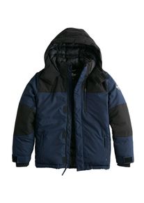 Hollister, Herren Jacke 'EXPEDITION PUFFER JACKET 2CC', Navy / Schwarz